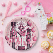 Nutcrackers Christmas Plate Pappteller (Party)