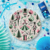Nutcrackers Christmas Plate Pappteller (Party)