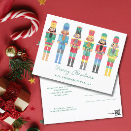 NUTCRACKERS CHRISTMAS POSTKARTE