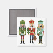 Nutcrackers Classic Christmas Magnet (Vorderseite/Rückseite)