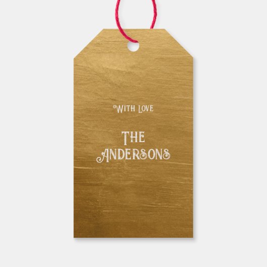 Nutcracker's Funny Mouse King Frohe Weihnachten Geschenkanhänger (Rückseite)