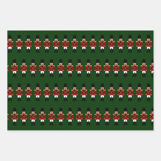 Nutcrackers - geschenkpapier set (Vorderseite)