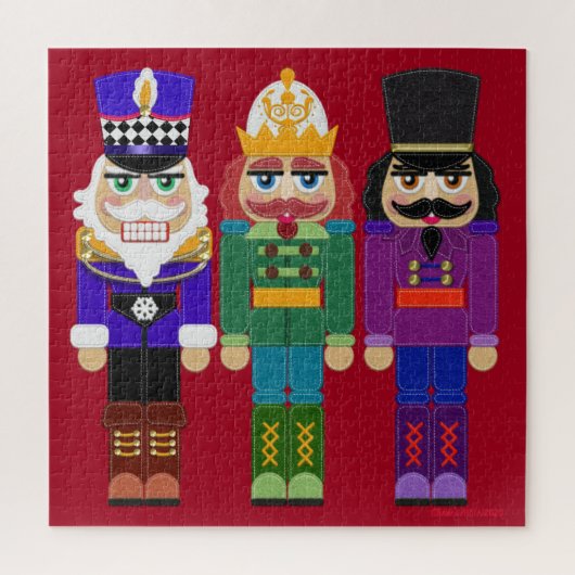 Nutcrackers Holiday-Geschenk Puzzle (Vertikal)