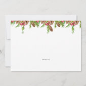 Nutcrackers Holiday Party Einladungen (Rückseite)