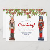 Nutcrackers Holiday Party Einladungen (Vorne/Hinten)