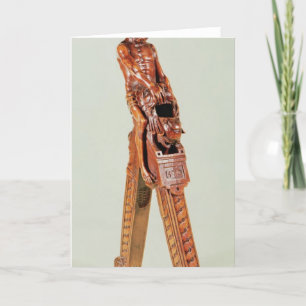 Nutcrackers in the form of a man feiertagskarte