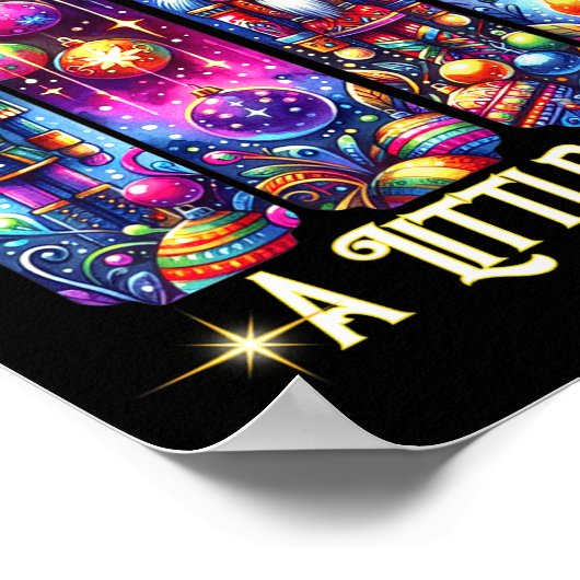 Nutcrackers Merry, Bright And A Little Nutty Funny Poster (Ecke)