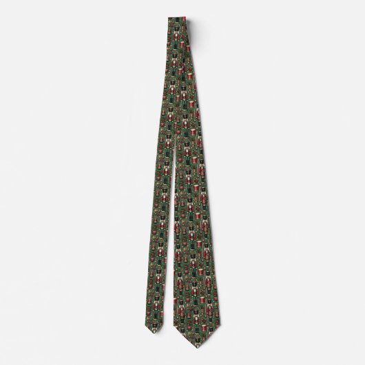 Nutcrackers Pattern Neck Tie Krawatte (Rückseite)