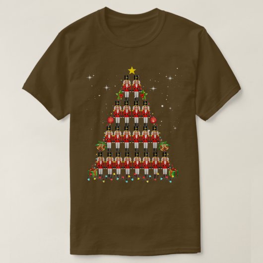 Nutcrackers Toy Christmas Tree Nutcracker Funny X T-Shirt (Design vorne)