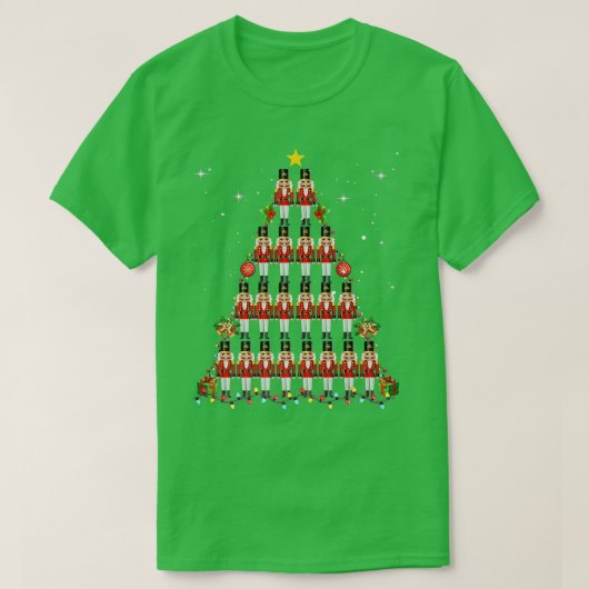 Nutcrackers Toy Christmas Tree Nutcracker Funny X T-Shirt (Design vorne)