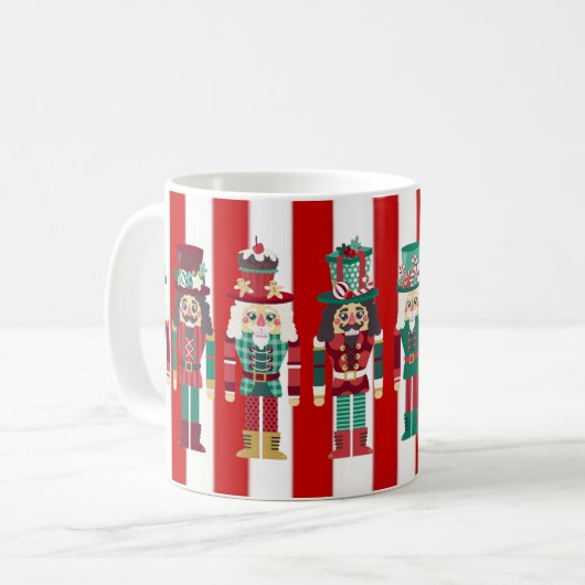 Nutcrackers Weihnachts Coffee Tasse Weihnachtsgesc (Vorderseite Links)