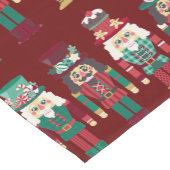 Nutcrackers Weihnachtsdekoration Kurzer Tischläufer (Ecke)