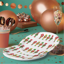 Nutcrackers Weihnachtsdekoration Pappteller