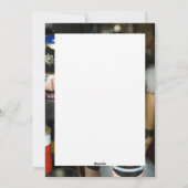 Nutcrackers Weihnachtsfeiertage Weihnachtsdesign Feiertagskarte (Rückseite)