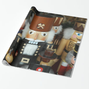 Nutcrackers Weihnachtsfeiertage Weihnachtsdesign Geschenkpapier
