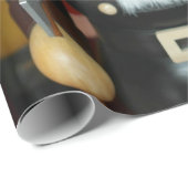 Nutcrackers Weihnachtsfeiertage Weihnachtsdesign Geschenkpapier (Rolleneckpunkt)