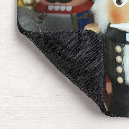 Nutcrackers Weihnachtsfeiertage Weihnachtsdesign Mousepad (Ecke)