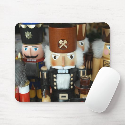 Nutcrackers Weihnachtsfeiertage Weihnachtsdesign Mousepad (Mit Mouse)