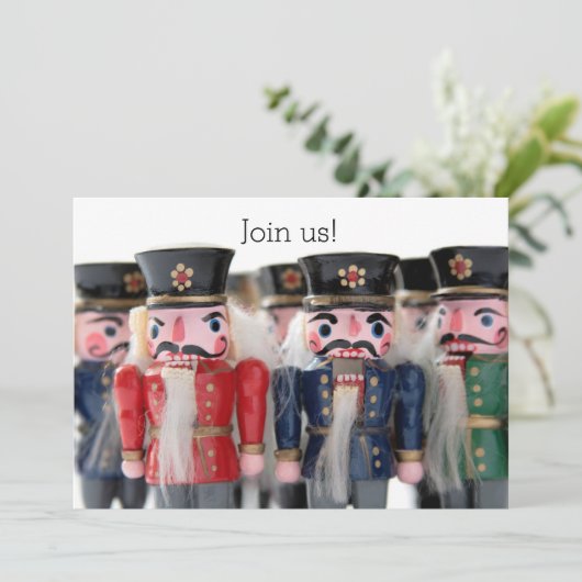 Nutcrackgruppe Einladung (Stehend Vorderseite)