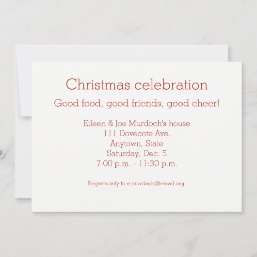 Nutcrackgruppe Einladung (Rückseite)