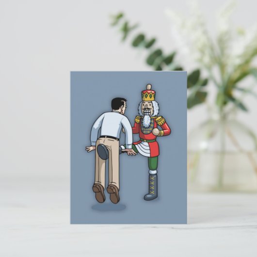 Nutcrackin' Postkarte (Stehend Vorderseite)