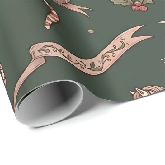 Nutcraker Elegant  Geschenkpapier (Rolleneckpunkt)