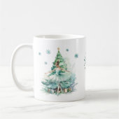 Nutcraker Mint Ballerina Personalisiert Weihnachte Kaffeetasse (Links)