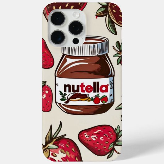 Nutella Case-Mate iPhone Hülle (Rückseite)
