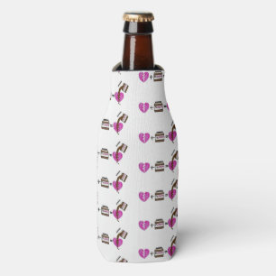 NUTELLA MENDS BROKEN HERZEN Flasche Cooler Flaschenkühler