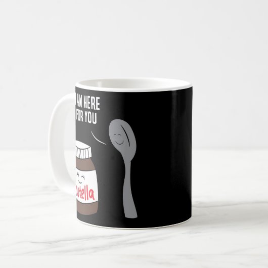 Nutella Men's Pner Kaffeetasse (Vorderseite Links)