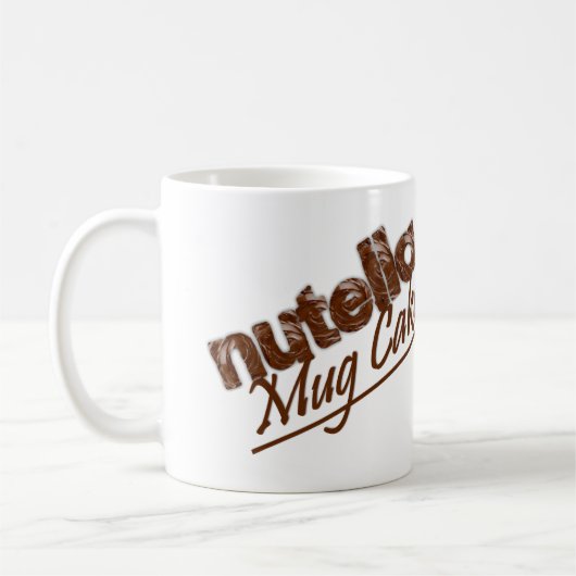 Nutella Mug Cake Mug Kaffeetasse (Links)