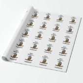 Nuthatch Bird Backyard Birder Birdwatcher Geschenkpapier (Ungerollt)