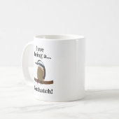 Nuthatch Bird Backyard Birder Birdwatcher Kaffeetasse (Vorderseite Links)