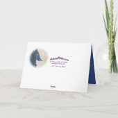 Nuthatch Bird Beileid - jedes Mal anpassen Karte (Rückseite)