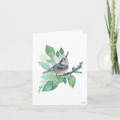 Nuthatch Bird Karte (Vorderseite)