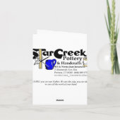 Nuthatch Karte (Rückseite)