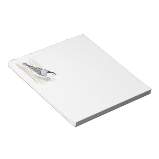 Nuthatch Notepad Notizblock (angewinkelt)