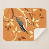 Nuthatch Sherpadecke (Vorderseite (Horizontal))