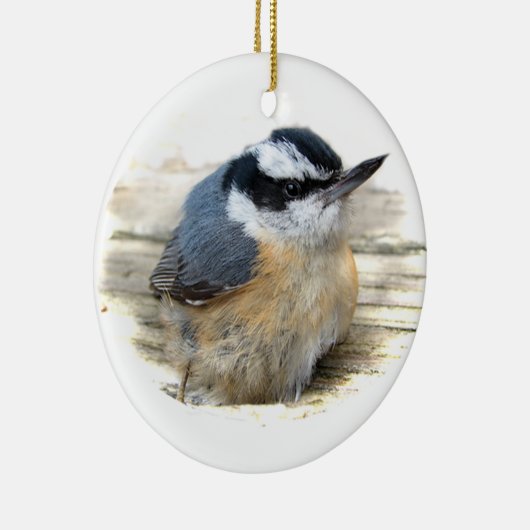 Nuthatch Weihnachtsschmuck (Rechts)