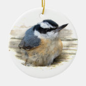 Nuthatch Weihnachtsschmuck (Vorne)