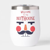 Nuthouse Funny Christmas Holiday Kleine Geschenk (Vorderseite)