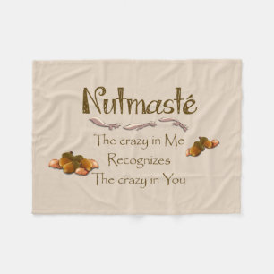Nutmaste Fleecedecke