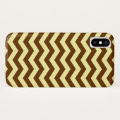 Nutmeg Cream Neutral Chevrons Case-Mate iPhone Hülle (Rückseite (Horizontal))
