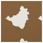 Nutmeg Festive Brasilien Stoff (Nahaufnahme)