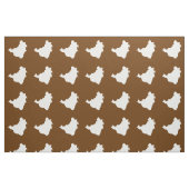 Nutmeg Festive Brasilien Stoff (Fat Quarter (45,7 x 55,9 cm))