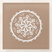 Nutmeg Glasuntersetzer (Vorderseite)