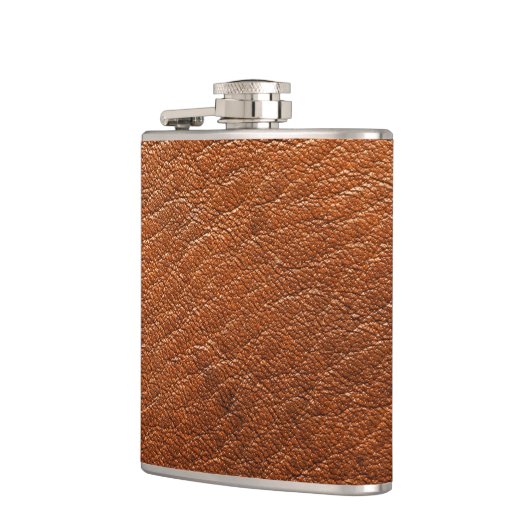 Nutmeg Leather Flachmann (Links)