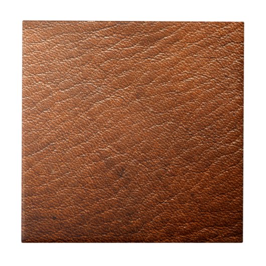 Nutmeg Leather Fliese (Vorderseite)