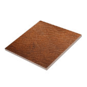 Nutmeg Leather Fliese (Seite)