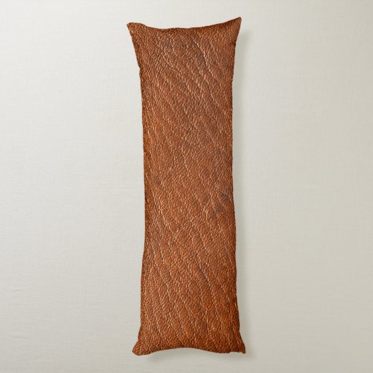 Nutmeg Leather Seitenschläferkissen (Rückseite (Vertikal))